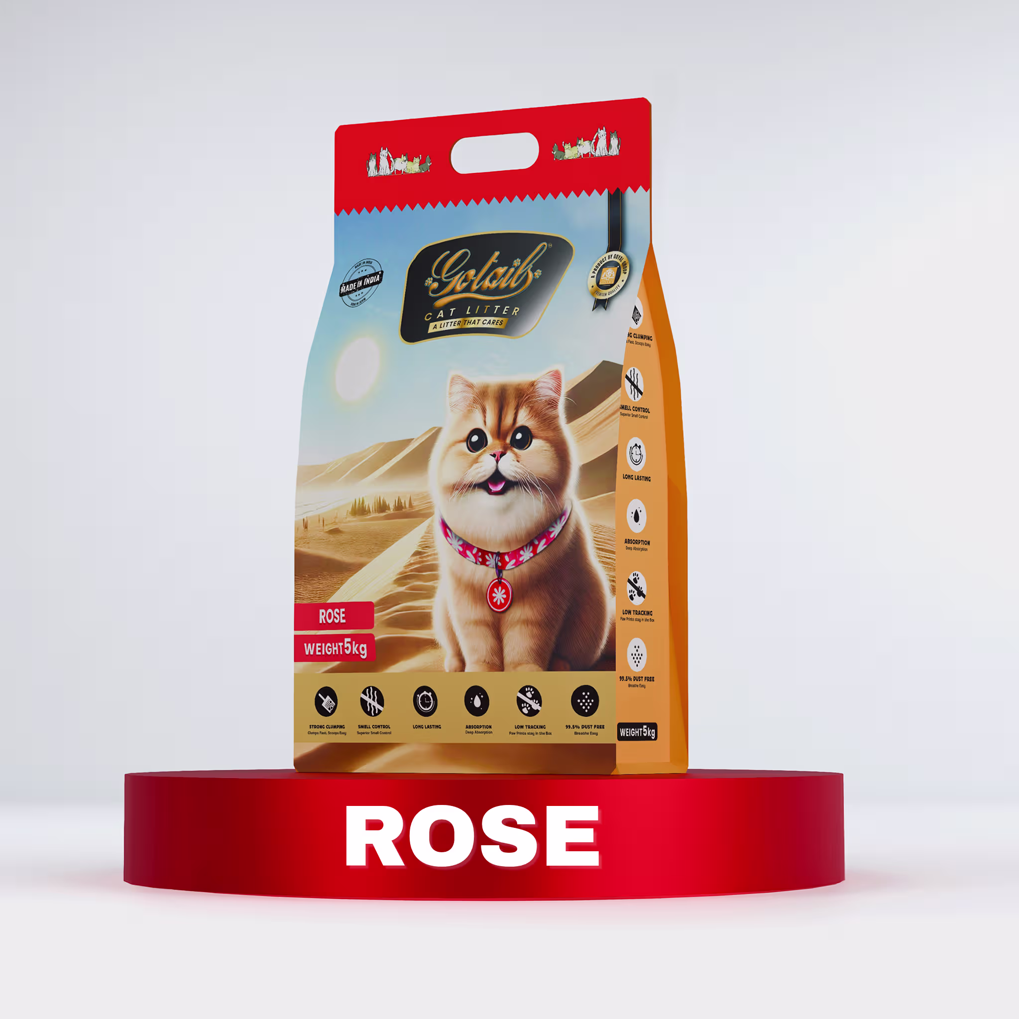Gotails Rose Cat Litter